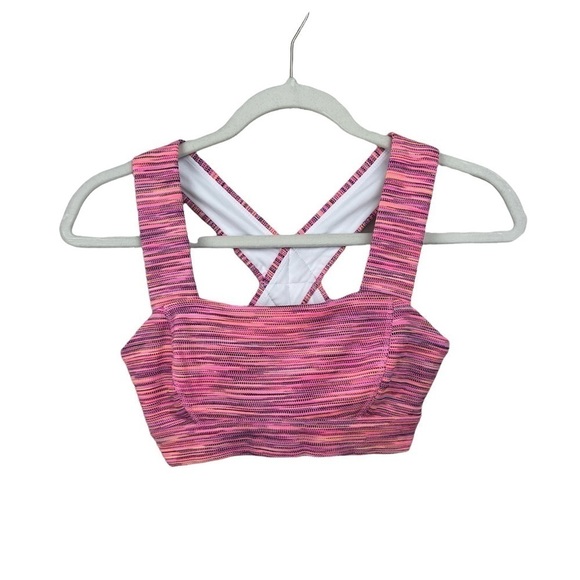 Free People Movement Roll Out Pink Combo Sports Bra - Picture 1 of 6